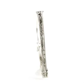 Sterling Silver Mexico Souvenir Spoon Knuckle Duster Ring