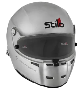 Stilo ST5 FN SA2020/FIA 8859 Composite Helmet - Silver