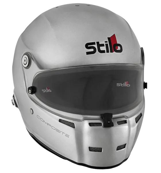 Stilo ST5 FN SA2020/FIA 8859 Composite Helmet - Silver