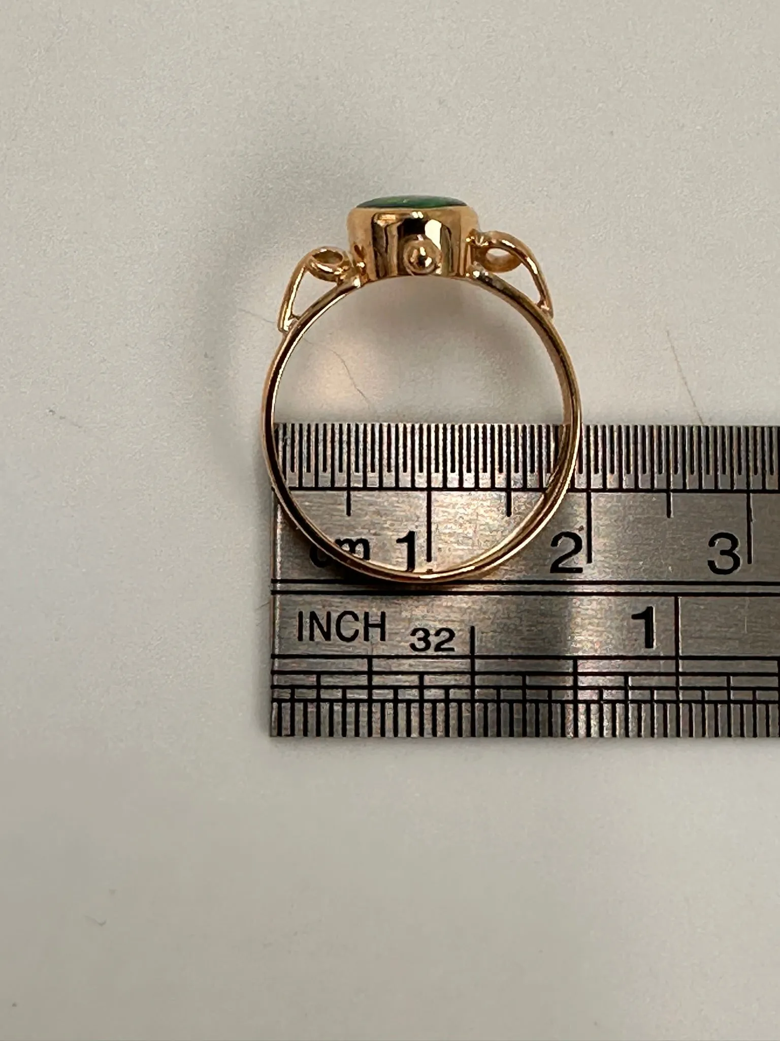 Stunning Assembled Yellow and White Gold Diamond Ring