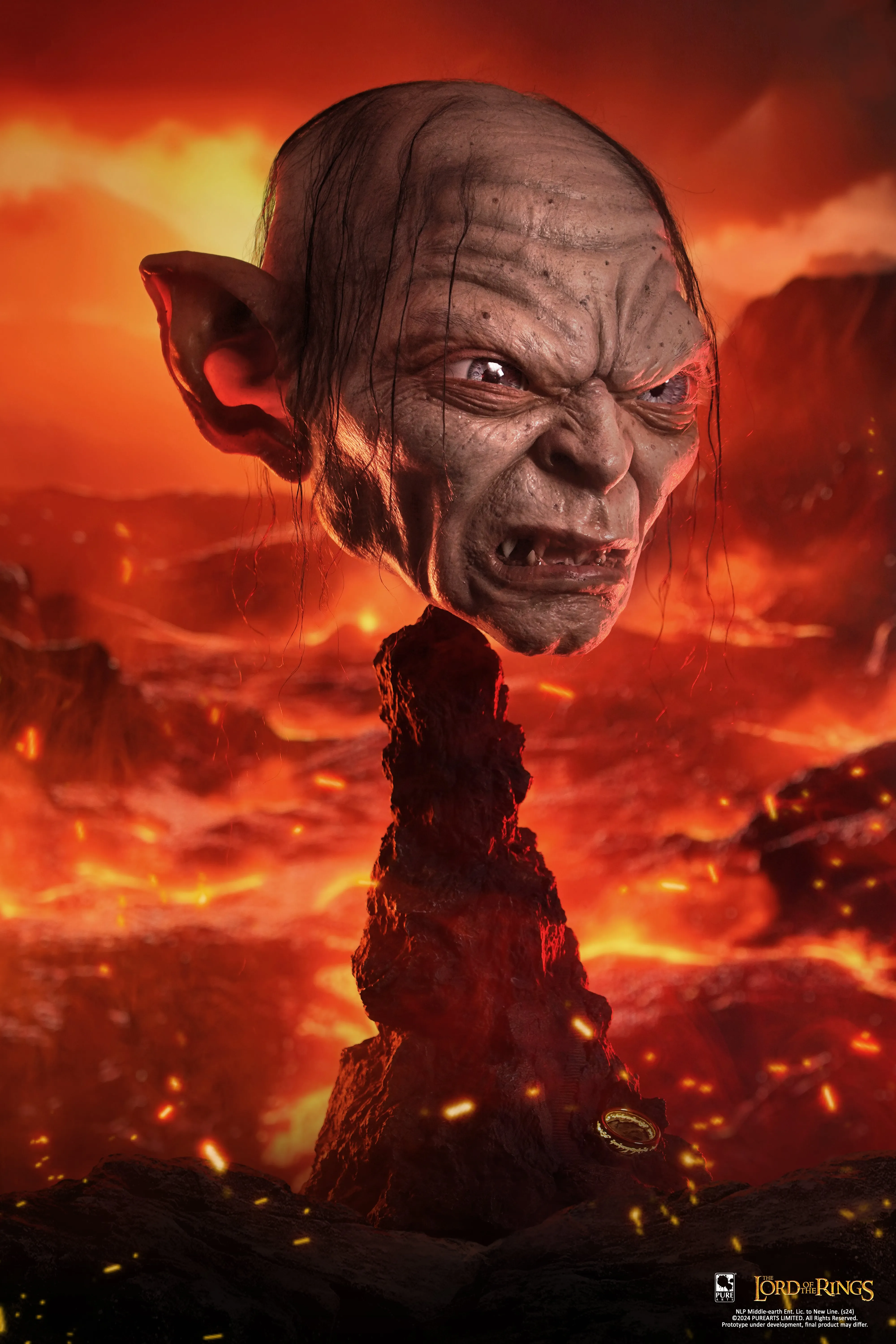 The Lord of the Rings Gollum Art Mask Exclusive Edition