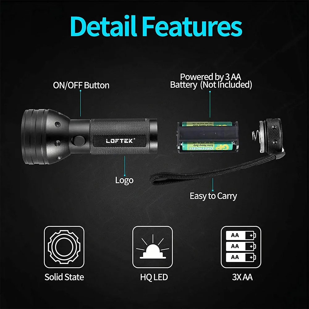 UV Tracker - 51 UV LEDs Flashlight