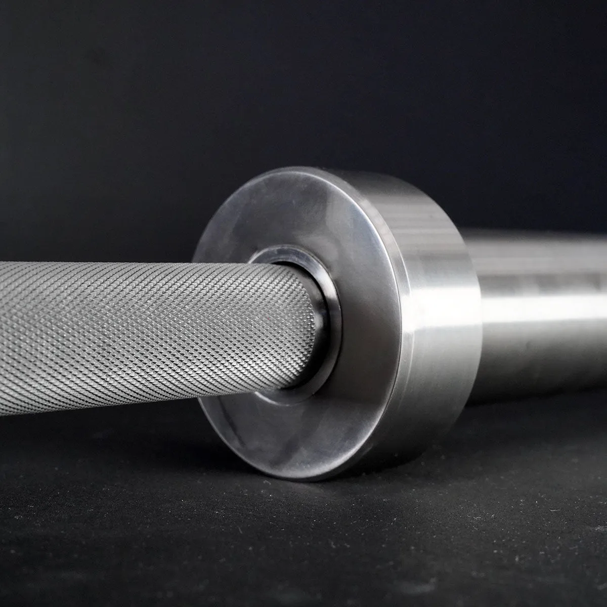 VERVE - Stainless Steel Deep Knurl Power Barbell - 20kg