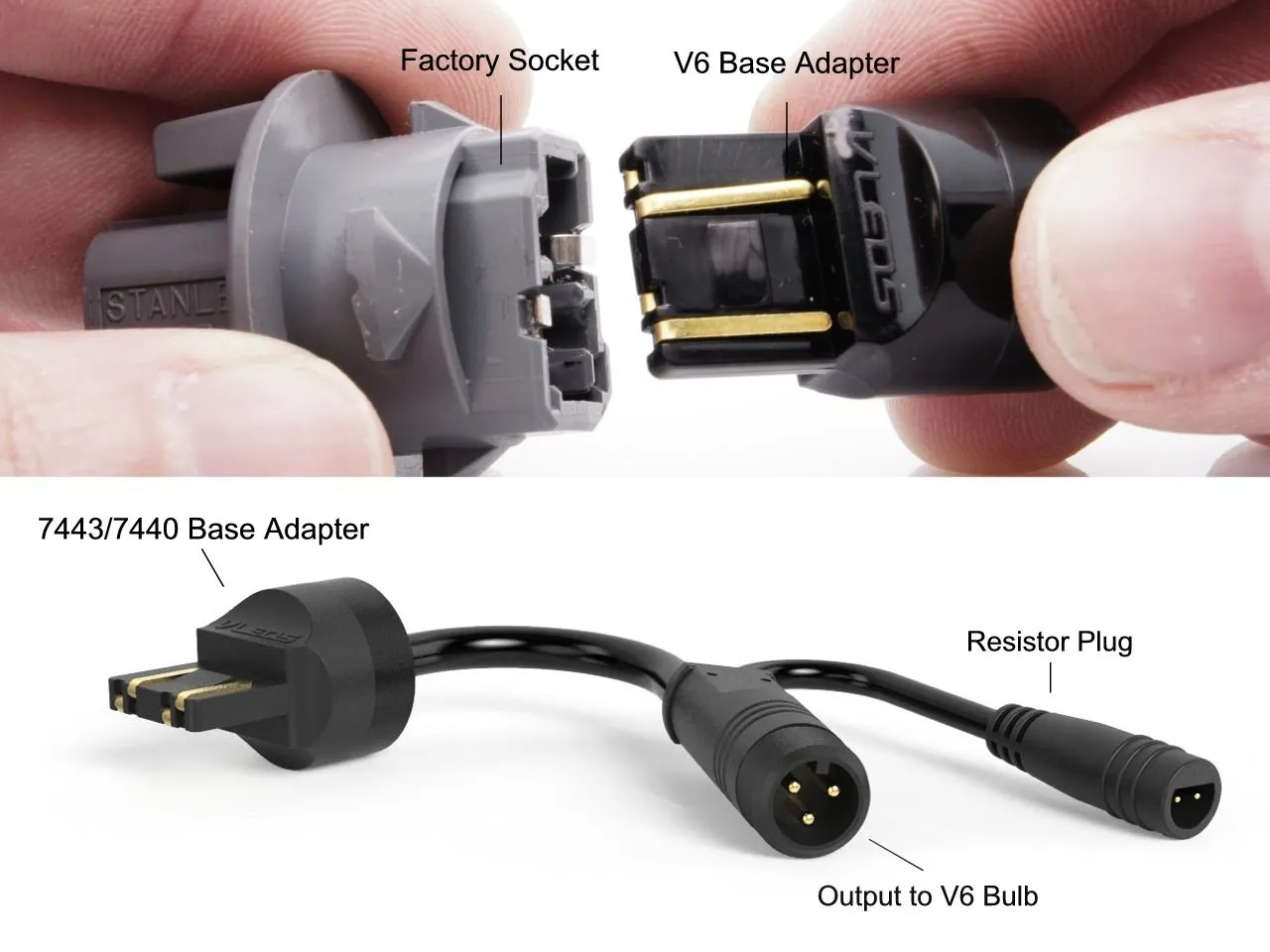VLEDS V6 Extreme Amber Turn Signals   Hyperflash Fix For Tacoma (2016-2023)