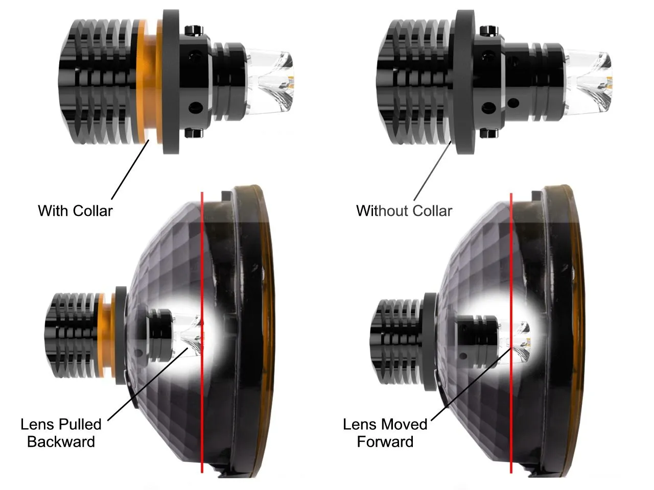 VLEDS V6 Extreme Amber Turn Signals   Hyperflash Fix For Tacoma (2016-2023)